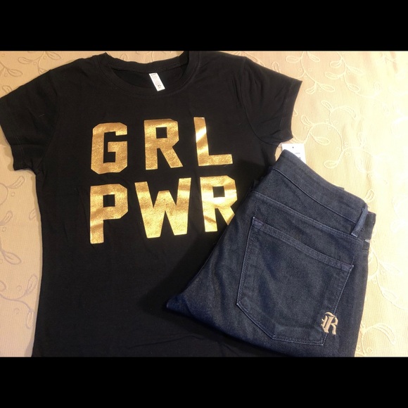 GRL PWR Tee - Picture 1 of 2